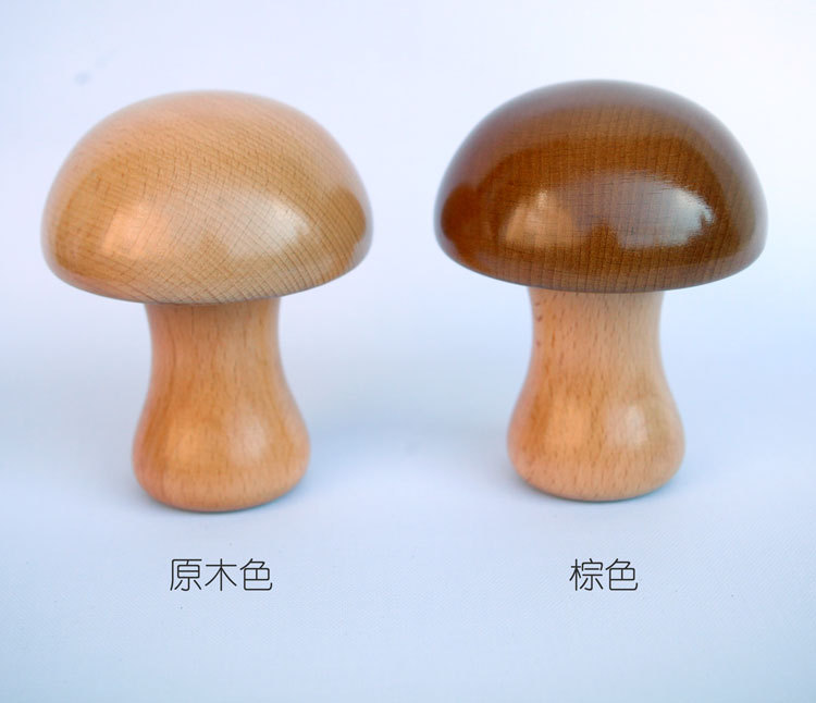 工厂现货批发 发条式木制蘑菇八音盒 礼品工艺品装饰礼物